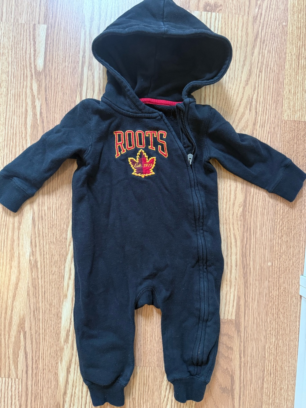 Baby Roots Sweatsuit Romper 6-12m